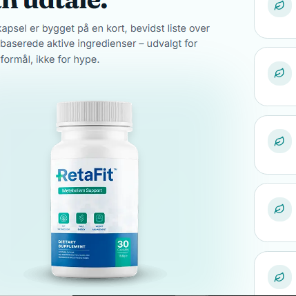 RetaFit Kapsler